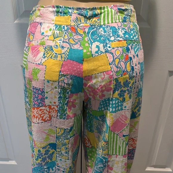 Lilly Pulitzer- Resort Pant Printed size 14 NWT - Picture 6 of 8